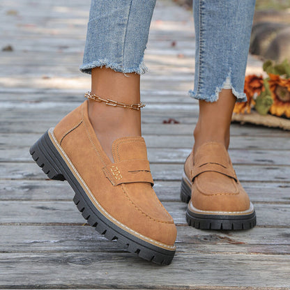 Luksus platform loafers