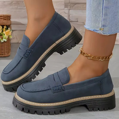Luksus platform loafers