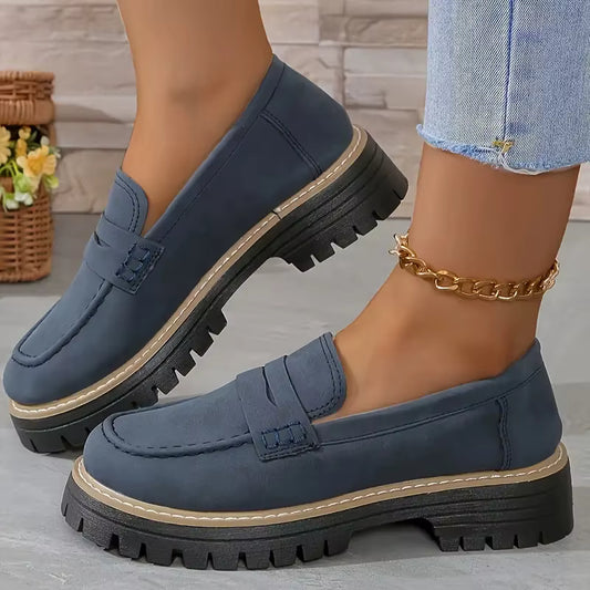 Luksus platform loafers