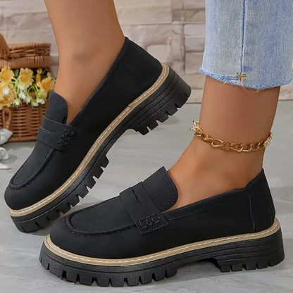 Luksus platform loafers