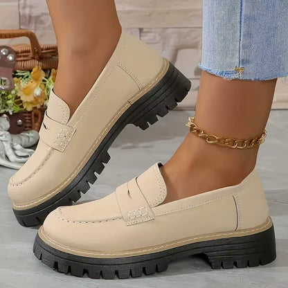 Luksus platform loafers