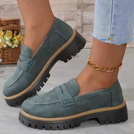 Luksus platform loafers