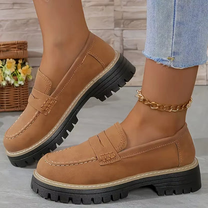 Luksus platform loafers