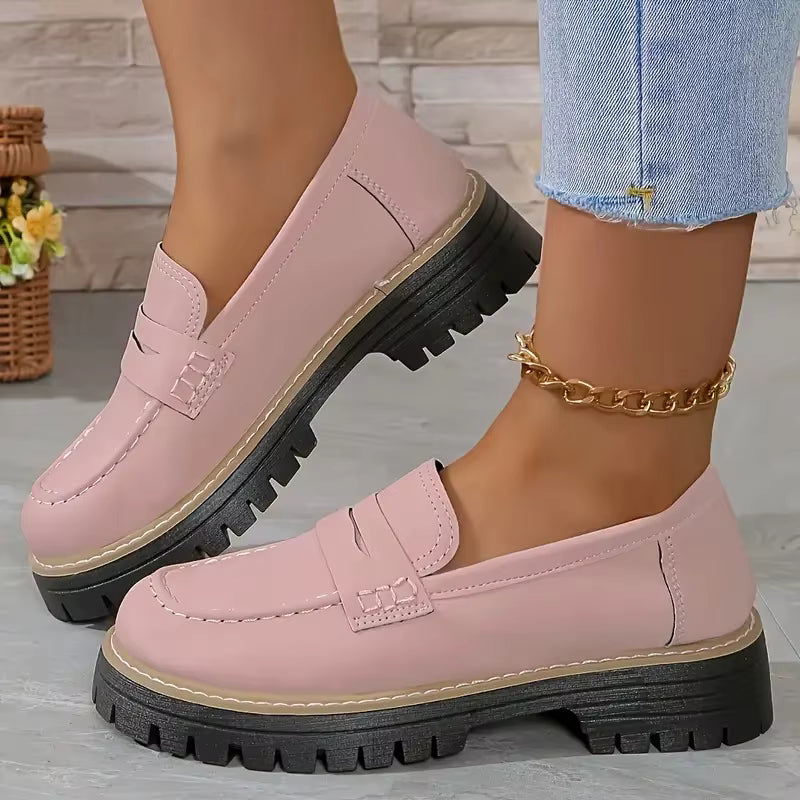 Luksus platform loafers