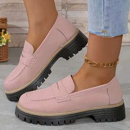 Luksus platform loafers