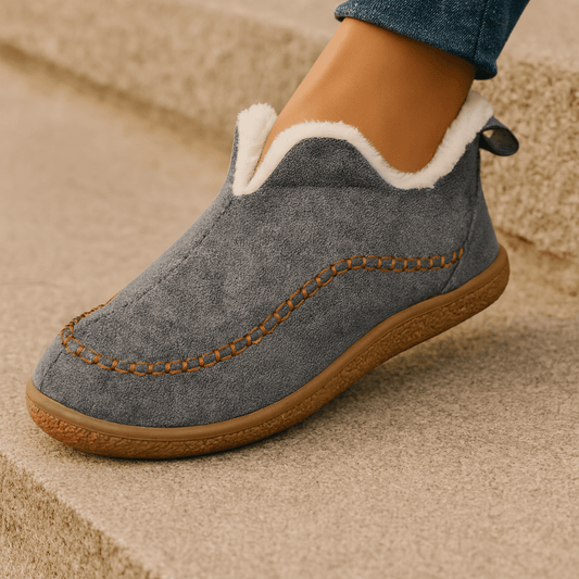 Varme fleece hjemmesko